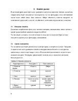 Biznesa plāns 'Бизнес план фото услуг "Зебра"', 6.