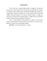 Referāts '"The Coca-Cola Company" starptautiskās preču mix stratēģijas', 3.