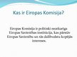 Referāts 'Eiropas Komisija', 11.