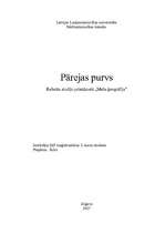 Referāts 'Pārejas purvs', 1.