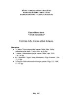 Konspekts 'Patērētāju rīcība tirgū un galējais derīgums', 1.