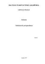 Konspekts 'Salīdzinošā jurisprudence, 21.variants', 1.